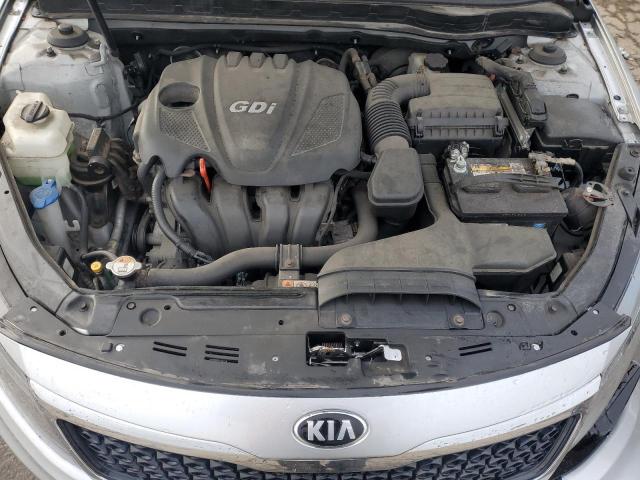 5XXGM4A73DG183162 - 2013 KIA OPTIMA LX SILVER photo 11