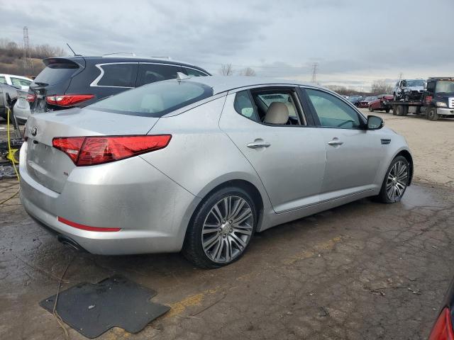 5XXGM4A73DG183162 - 2013 KIA OPTIMA LX SILVER photo 3