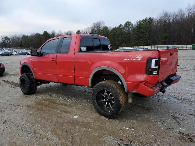 1FTPX14504NB96116 - 2004 FORD F150 RED photo 2