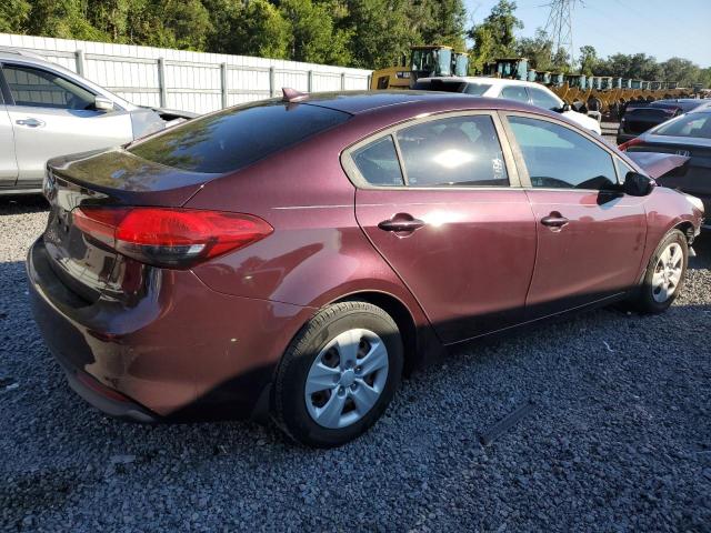 3KPFK4A73JE200984 - 2018 KIA FORTE LX 棕色 照片 3