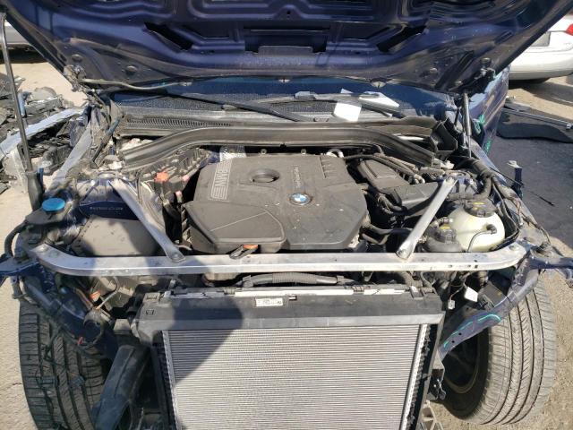 5UXTR9C59JLC74300 - 2018 BMW X3 XDRIVE30I BLUE photo 12