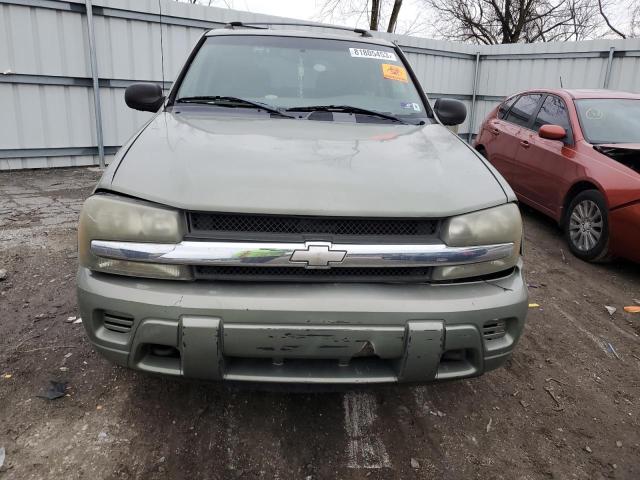 1GNDT13S932255113 - 2003 CHEVROLET TRAILBLAZE GREEN photo 5