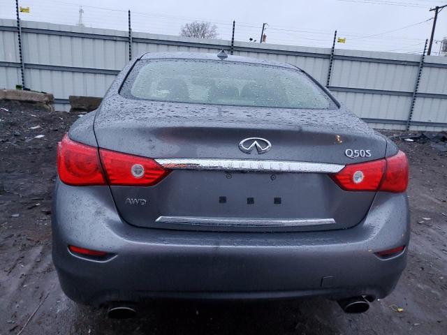 JN1EV7AR8HM835980 - 2017 INFINITI Q50 PREMIUM GRAY photo 6