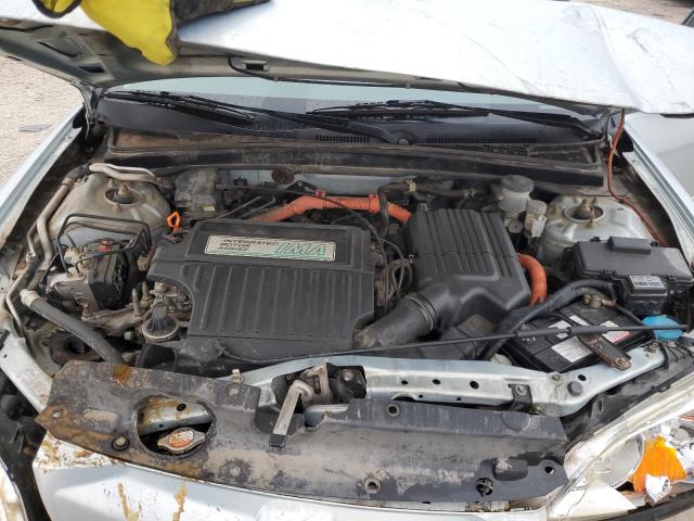 JHMES95614S006626 - 2004 HONDA CIVIC HYBRID SILVER photo 11