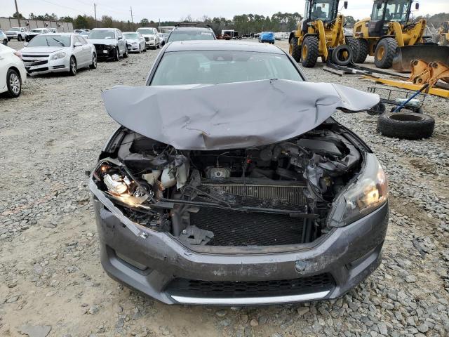 1HGCR2F83EA305622 - 2014 HONDA ACCORD EXL GRAY photo 5