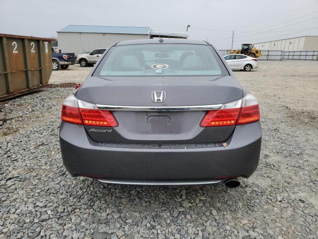 1HGCR2F83EA305622 - 2014 HONDA ACCORD EXL GRAY photo 6