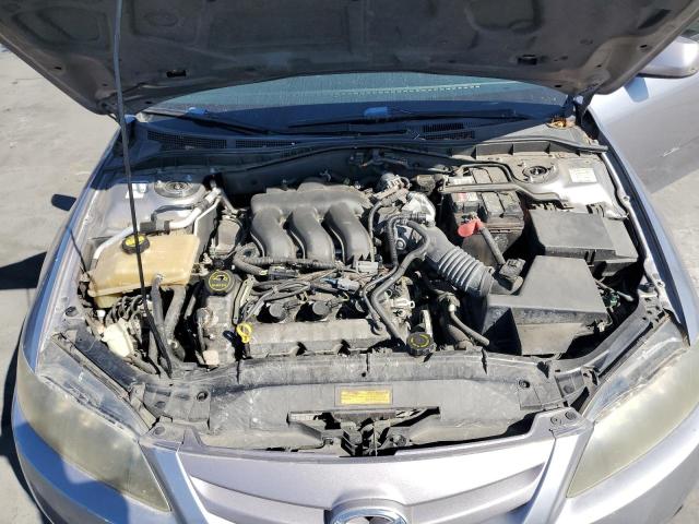 1YVHP84D165M45346 - 2006 MAZDA 6 S GRAY photo 11
