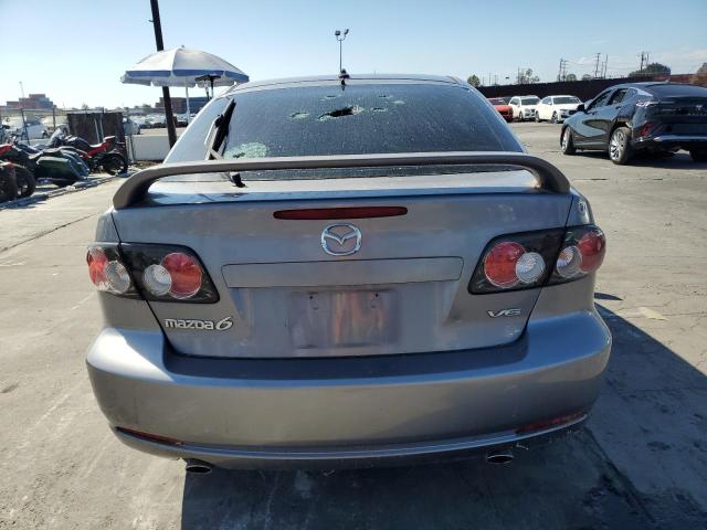 1YVHP84D165M45346 - 2006 MAZDA 6 S GRAY photo 6