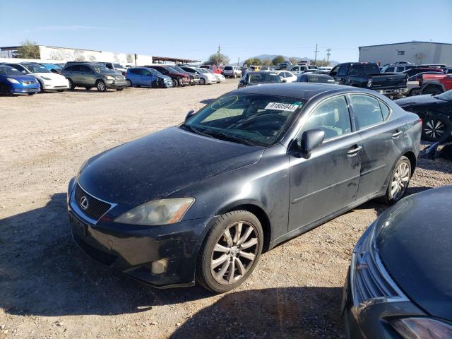 JTHCK262682023339 - 2008 LEXUS IS 250 BLACK photo 1