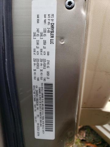 2A8HR54119R639184 - 2009 CHRYSLER TOWN & COU TOURING 金色 照片 13