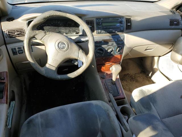 2T1BR30E57C825771 - 2007 TOYOTA COROLLA CE TAN photo 8