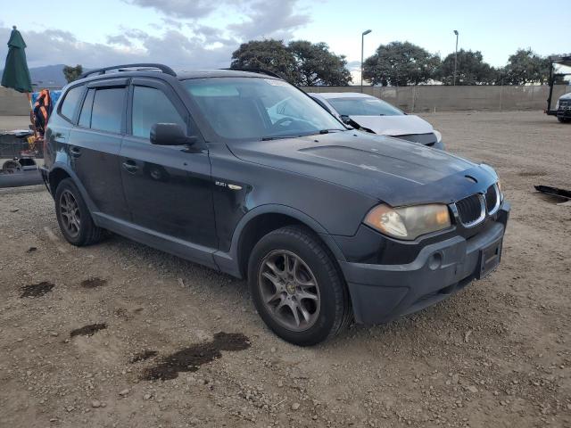 WBXPA73485WC49465 - 2005 BMW X3 2.5I BLACK photo 4