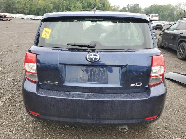 JTKKUPB42E1045067 - 2014 TOYOTA SCION XD BLUE photo 6