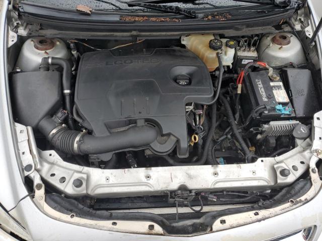 1G1ZE5E10BF393790 - 2011 CHEVROLET MALIBU LTZ ვერცხლისფერი ფოტო 11