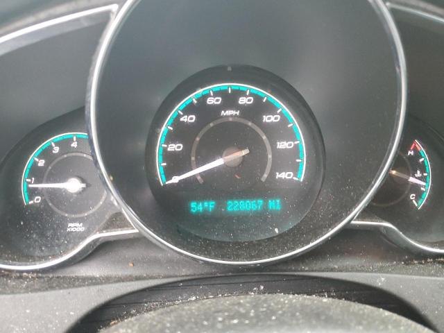 1G1ZE5E10BF393790 - 2011 CHEVROLET MALIBU LTZ ვერცხლისფერი ფოტო 9