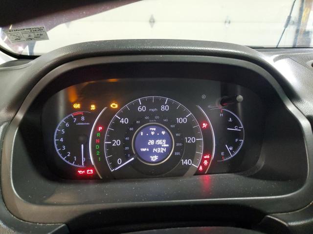 5J6RM4H34DL031607 - 2013 HONDA CR-V LX Қызыл фото 9