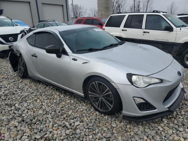 JF1ZNAA17D1705308 - 2013 TOYOTA SCION FR-S SILVER photo 4