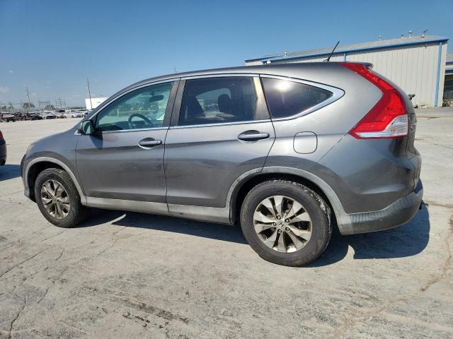 2HKRM4H51DH605723 - 2013 HONDA CR-V EX GRAY photo 2