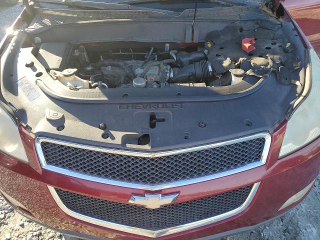 1GNKRGEDXBJ312799 - 2011 CHEVROLET TRAVERSE LT BURGUNDY photo 12