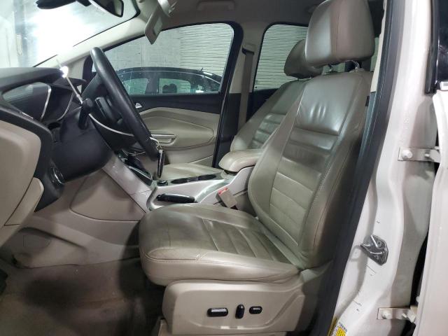 1FADP5BU1FL102043 - 2015 FORD C-MAX SEL WHITE photo 7