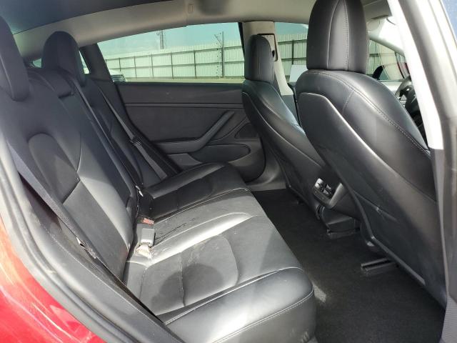 5YJ3E1EB0MF873477 - 2021 TESLA MODEL 3 Rojo foto 10