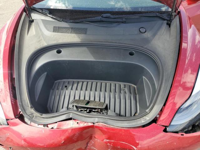 5YJ3E1EB0MF873477 - 2021 TESLA MODEL 3 Rojo foto 11