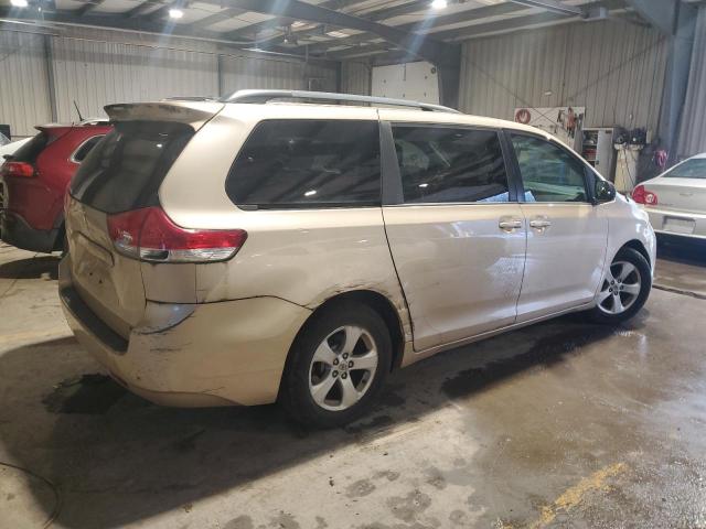 5TDKK3DC2CS268476 - 2012 TOYOTA SIENNA LE BEIGE photo 3