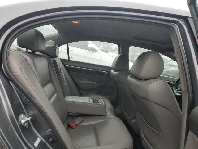 19XFA1F92BE002751 - 2011 HONDA CIVIC EXL ნაცრისფერი ფოტო 10