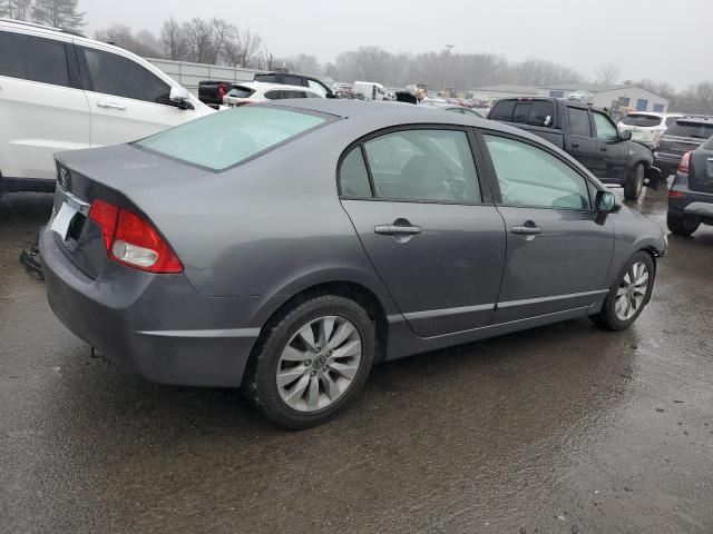 19XFA1F92BE002751 - 2011 HONDA CIVIC EXL GRAY photo 3