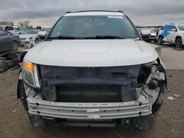 1FM5K8F86DGA37655 - 2013 FORD EXPLORER LIMITED WHITE photo 5