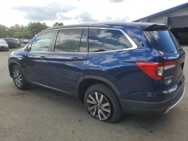 5FNYF6H39LB027402 - 2020 HONDA PILOT EX BLUE photo 2