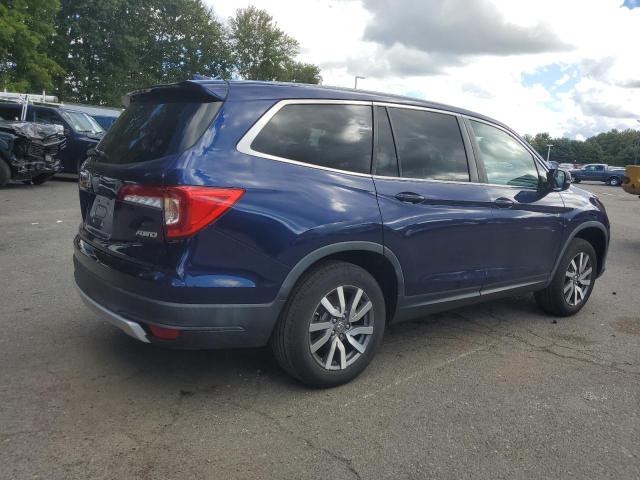 5FNYF6H39LB027402 - 2020 HONDA PILOT EX BLUE photo 3