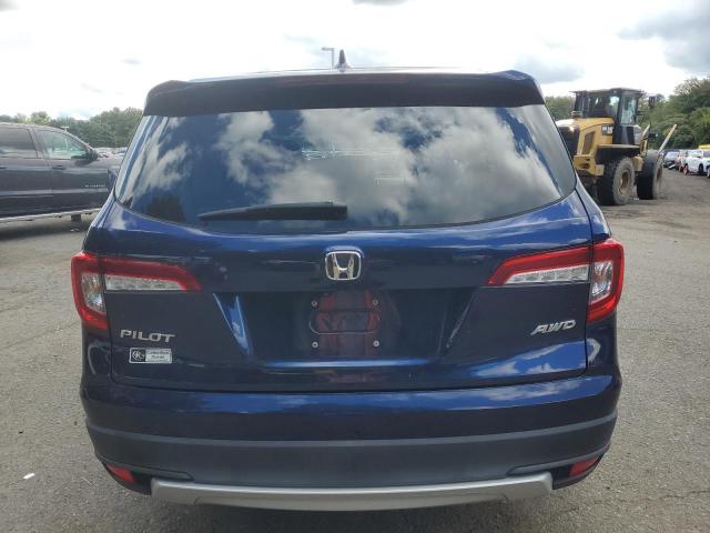 5FNYF6H39LB027402 - 2020 HONDA PILOT EX BLUE photo 6