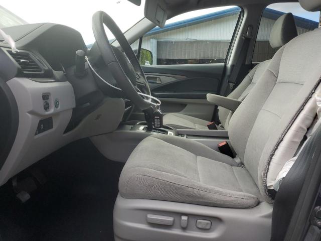 5FNYF6H39LB027402 - 2020 HONDA PILOT EX BLUE photo 7