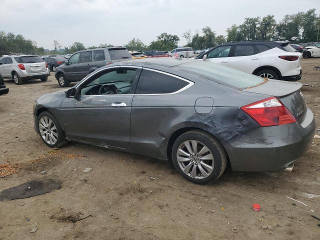 1HGCS22829A009846 - 2009 HONDA ACCORD EXL Szary zdjęcie 2