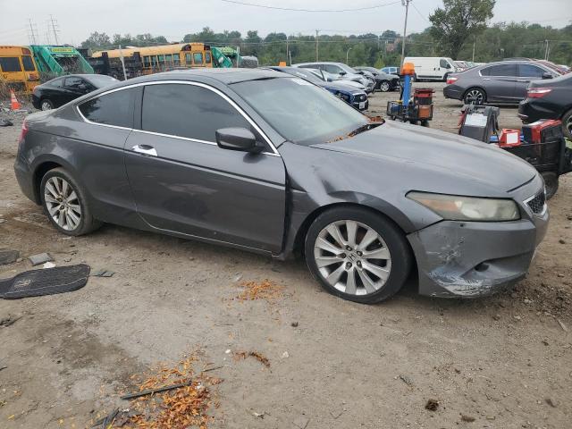 1HGCS22829A009846 - 2009 HONDA ACCORD EXL Szary zdjęcie 4