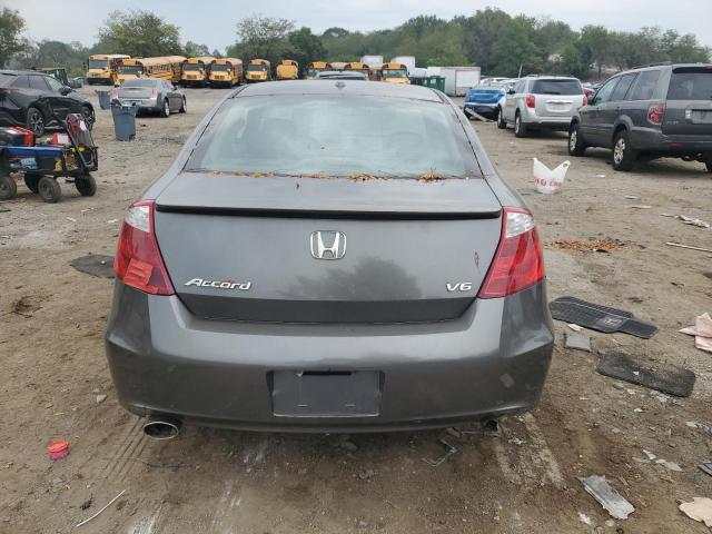 1HGCS22829A009846 - 2009 HONDA ACCORD EXL Szary zdjęcie 6