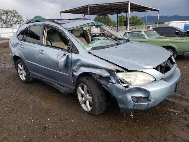 JTJGA31U740018884 - 2004 LEXUS RX 330 BLUE photo 4