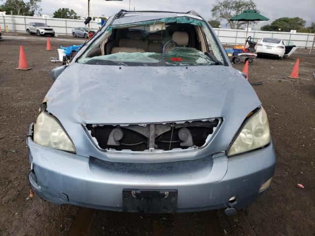 JTJGA31U740018884 - 2004 LEXUS RX 330 BLUE photo 5