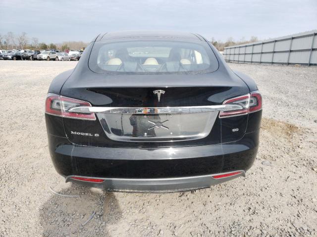 5YJSA1AG4DFP09609 - 2013 TESLA MODEL S BLACK photo 6