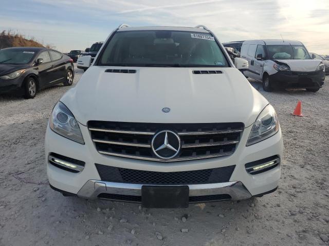 4JGDA5HB6CA040787 - 2012 MERCEDES-BENZ ML 350 4MATIC WHITE photo 5