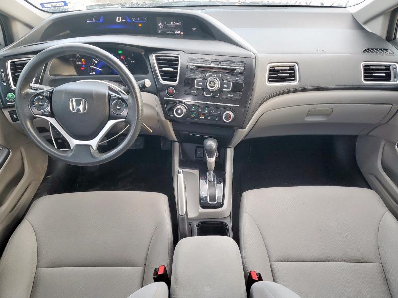 2HGFB2F53DH582374 - 2013 HONDA CIVIC LX SILVER photo 8
