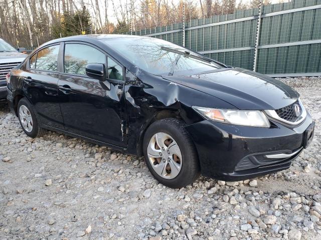 2HGFB2F59EH526456 - 2014 HONDA CIVIC LX BLACK photo 4