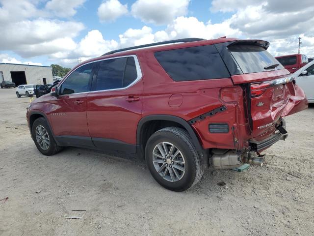 1GNERGKW0PJ274705 - 2023 CHEVROLET TRAVERSE LT RED photo 2