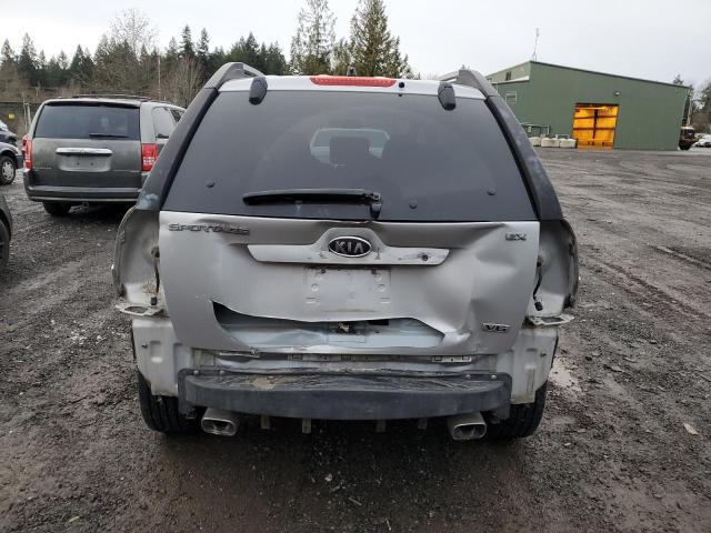 KNDJE723657061728 - 2005 KIA NEW SPORTA GRAY photo 6