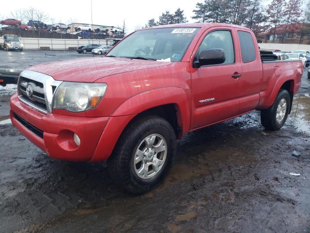 5TEUU42NX9Z619983 - 2009 TOYOTA TACOMA ACCESS CAB RED photo 1