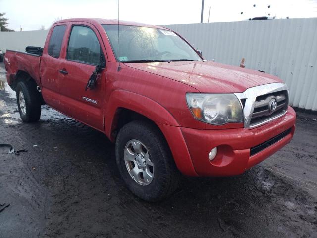 5TEUU42NX9Z619983 - 2009 TOYOTA TACOMA ACCESS CAB RED photo 4