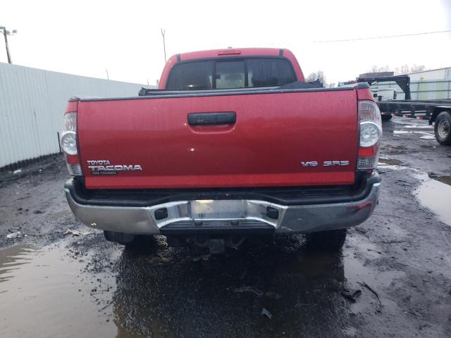 5TEUU42NX9Z619983 - 2009 TOYOTA TACOMA ACCESS CAB RED photo 6