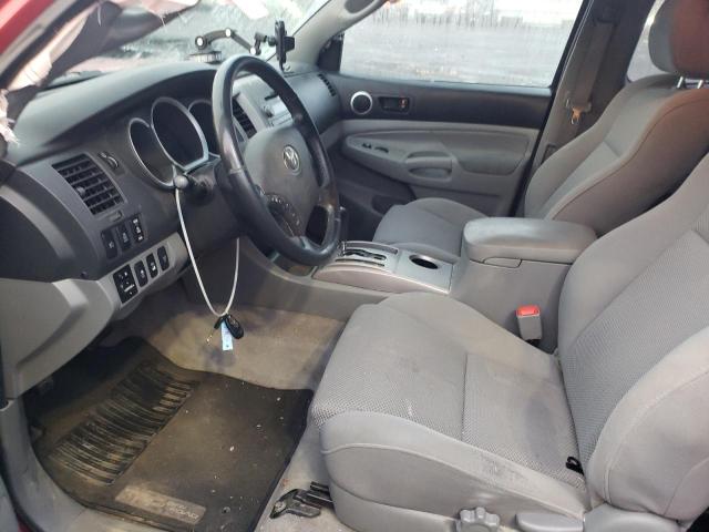 5TEUU42NX9Z619983 - 2009 TOYOTA TACOMA ACCESS CAB RED photo 7