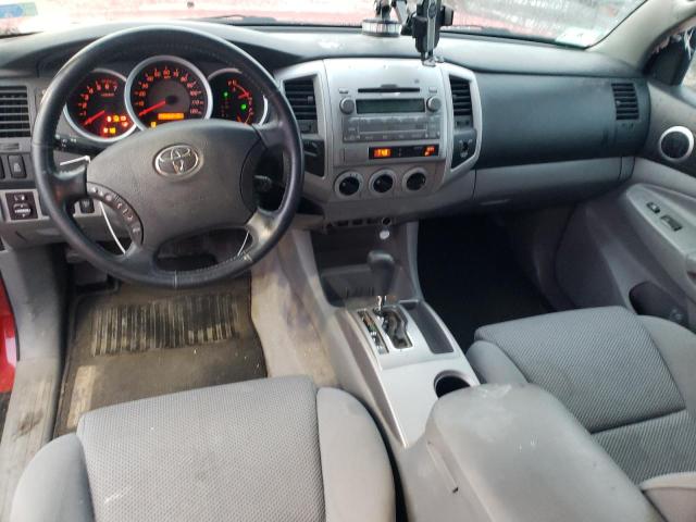 5TEUU42NX9Z619983 - 2009 TOYOTA TACOMA ACCESS CAB RED photo 8